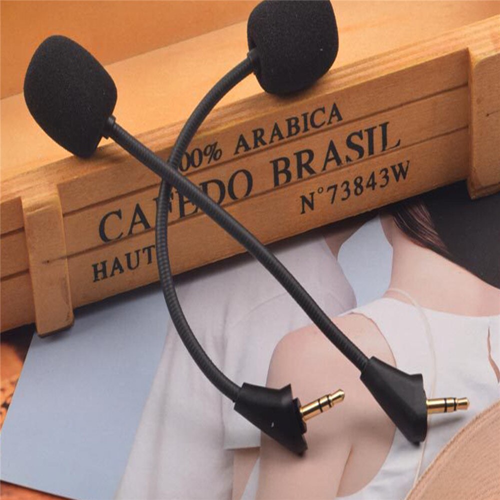 Gaming Headset Microphone Wired 3.5mm Mic for HyperX Cloud Alpha for HyperX Cloud/Cloud II/Cloud Core/Cloud Silver Headphone