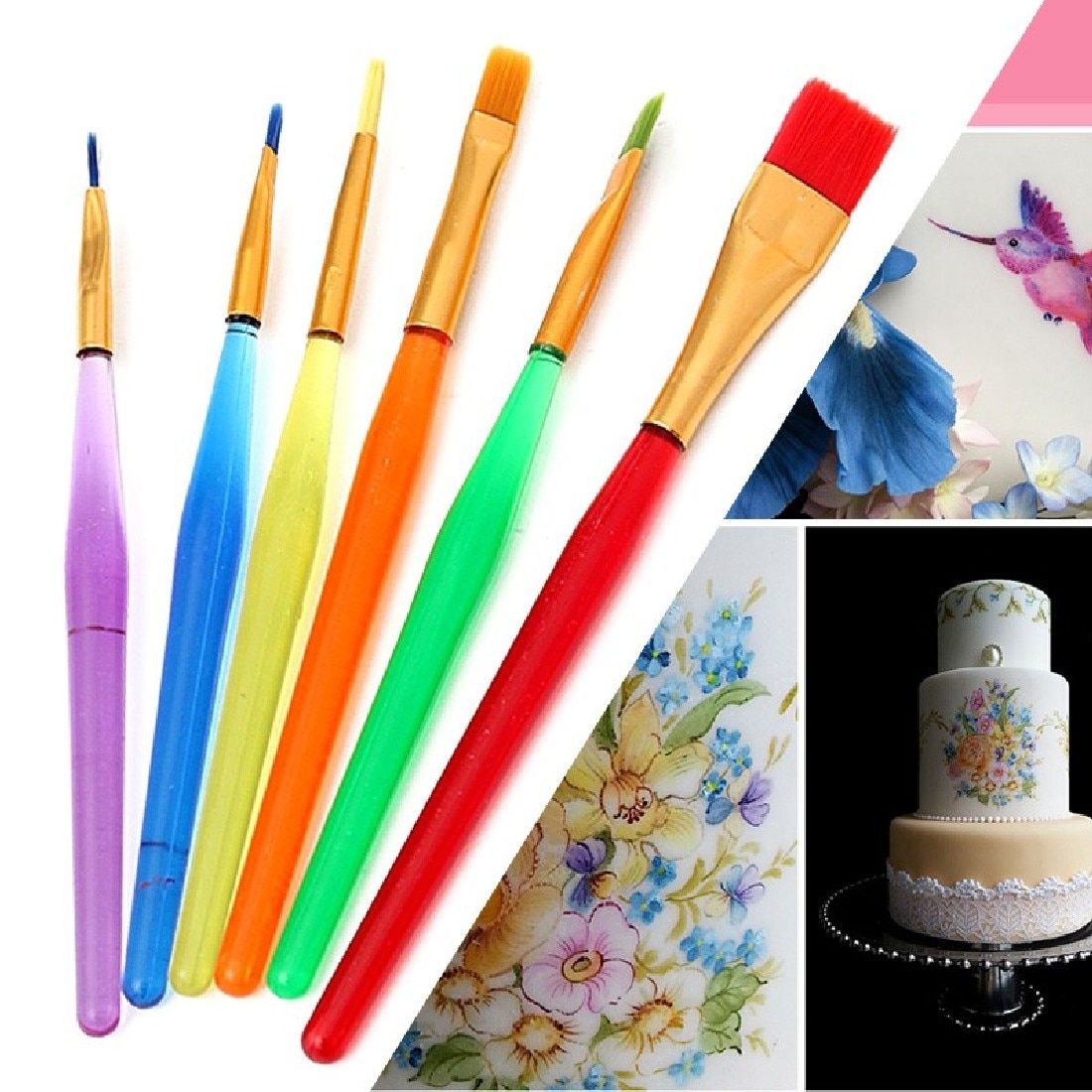 Juego De 8 Herramientas Para Decorar Pasteles Y Modelar Fond
