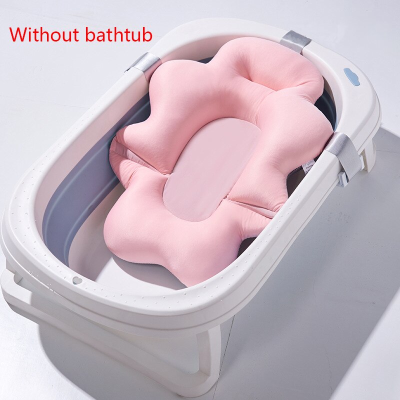 Baby Bad Ondersteuning Pad Pasgeboren Comfortabele Zachte Douchestoel Anti-Slip Veiligheid Kussen Peuter Bad Net Kinderen levert: P2