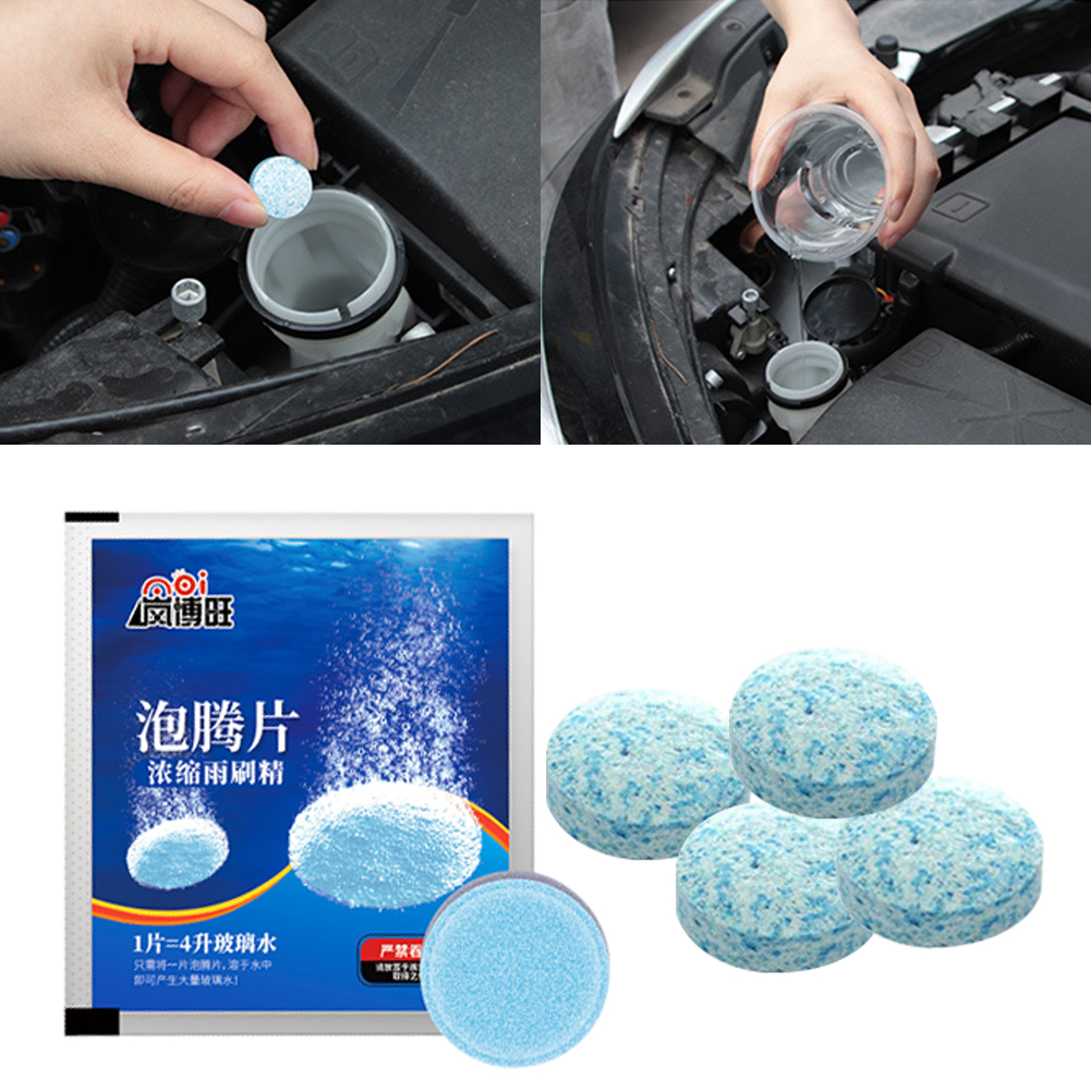 Auto Glas Wasser reiniger Brause tablette Auto Fenster feste Reinigung Auto Auto Glas wischer Wasch tabletten Autozubehör