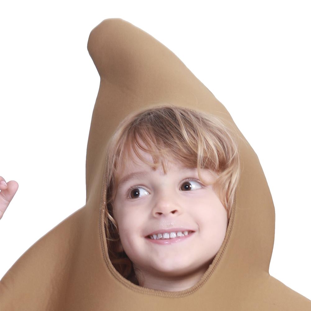 Sponge Poop Pile Costume Children Halloween Shit Stool Feces Costume Cosplay Fancy Dress Christmas Kids Perform Clothes