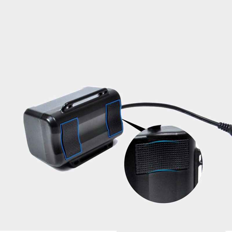 8.4v batteripaket vattentätt batteripaketfodral 4 x 18650 uppladdningsbart batteripaket för cykelljusstrålkastarlampa