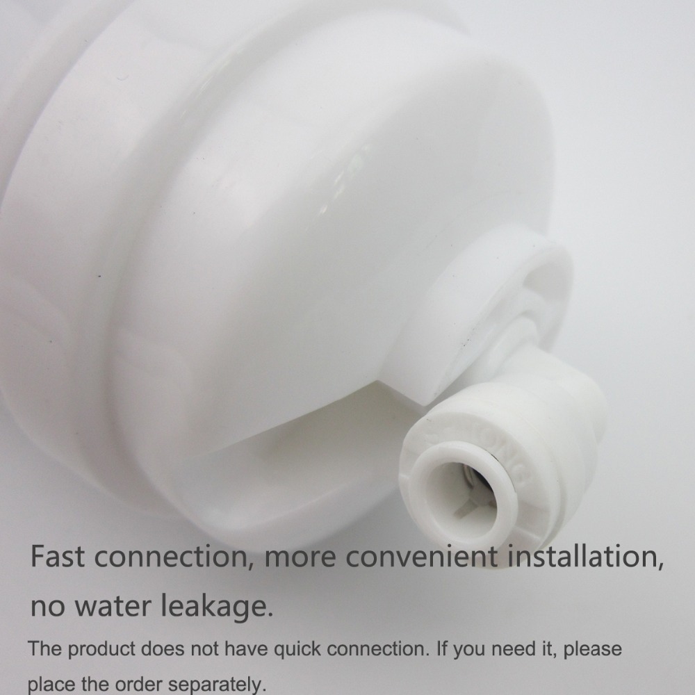 1 stk 1/4 &quot; lynkobling integreret  t33 mineralvand filter natur maifan sten post vand filter patron