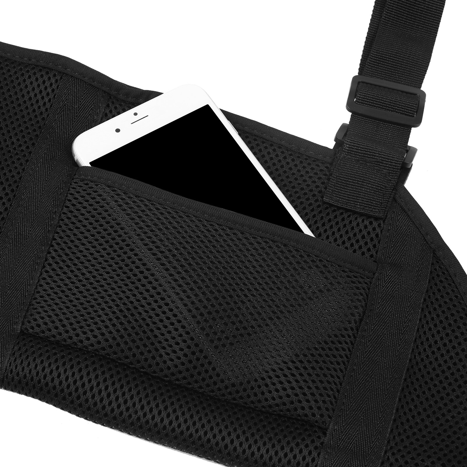 1Pc Adjustable Breathable Arm Sling with Waist Strap Lightweight Arm Wrist Fracture Support Strap Shoulder Injury Fixation Belt