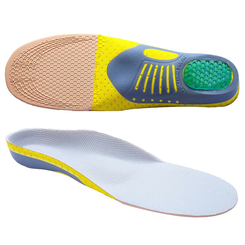 Premium Orthotic Gel Insoles Arch Support PVC Flat Foot Health Sole Pad for Shoes Insert Arch Orthopedic Insole for Feet Unisex