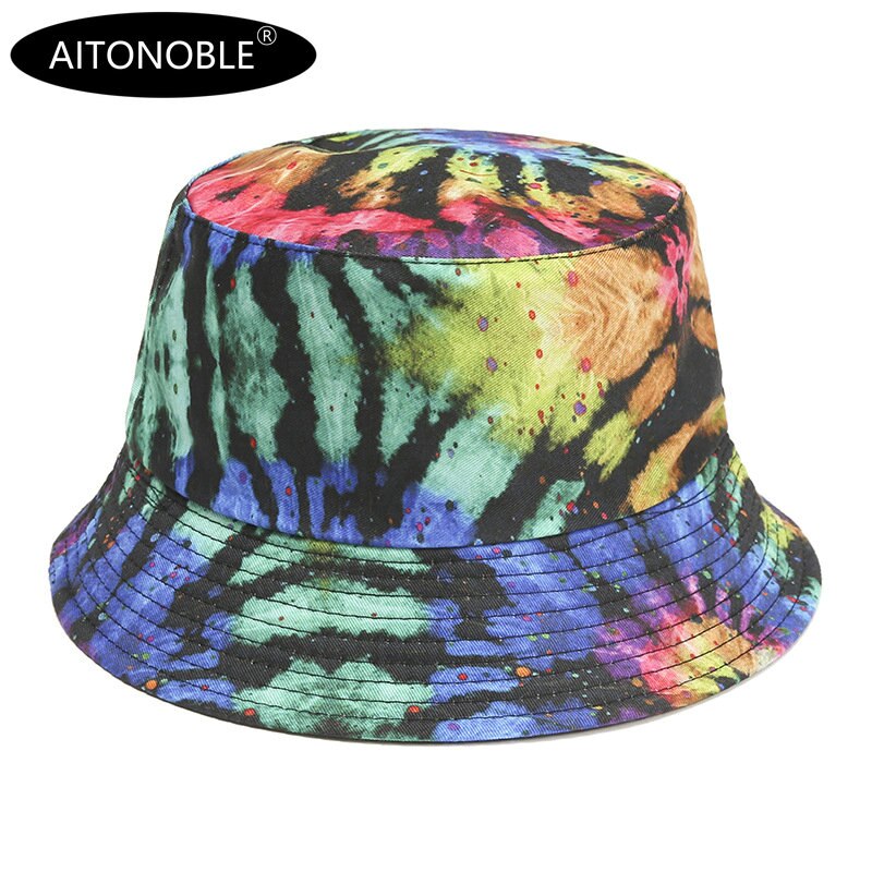 Aitonoble-Sombrero de cubo para niña, sombrero de sol de playa para deportes al aire libre, gorros de playa de viaje, gorras de pescador, gorro de Hip Hop, novedad de: 805-5