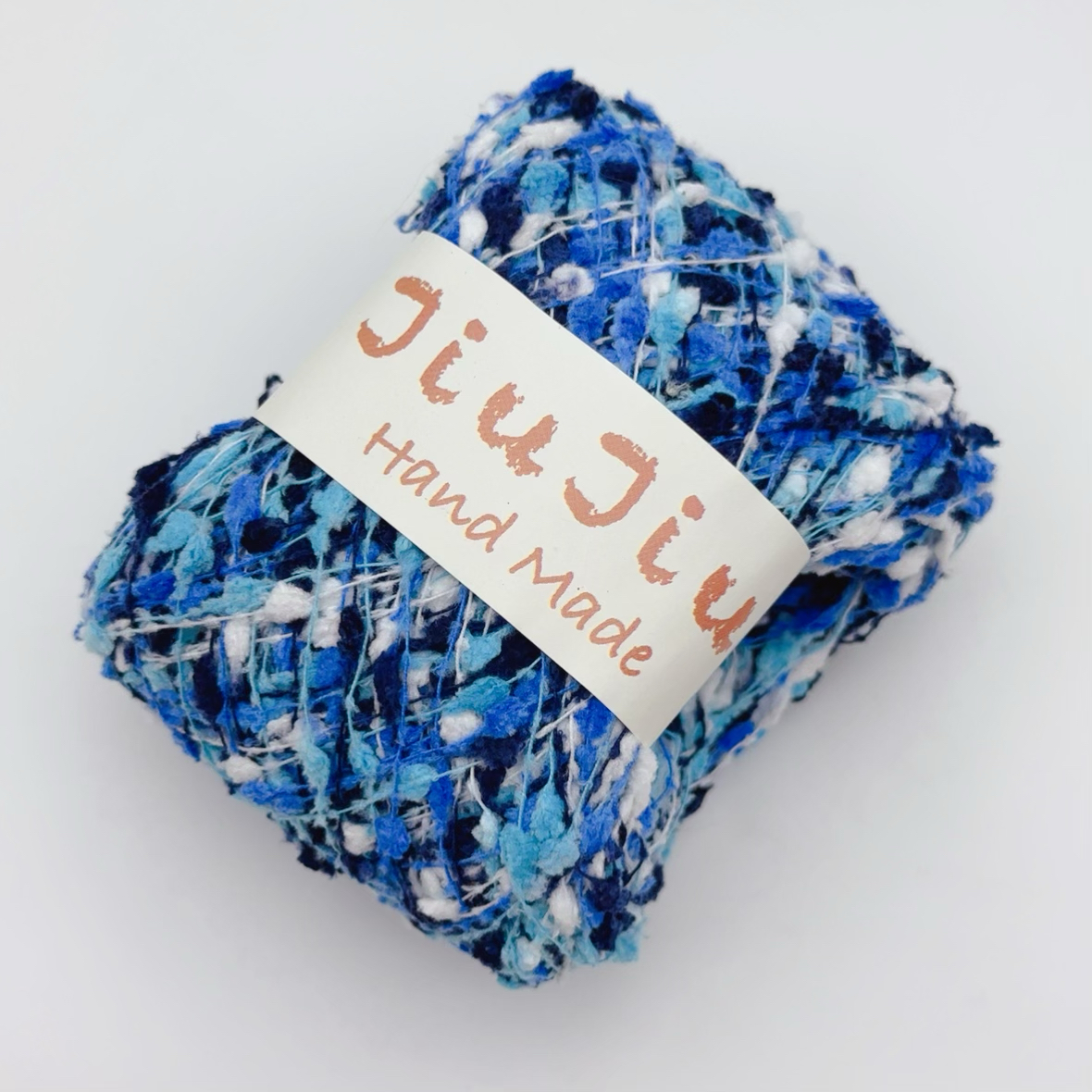 Chrysanthemum Yarn Ball Wool Starry Sky Flower Pattern DIY Hand Woven Coarse Mixed Color Thread Plush Yarn Ball Crochet Hook