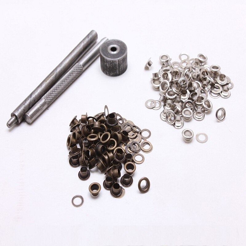 100 Set Pure Copper Eyelets Grommets DIY Eyelet Pu... – Grandado