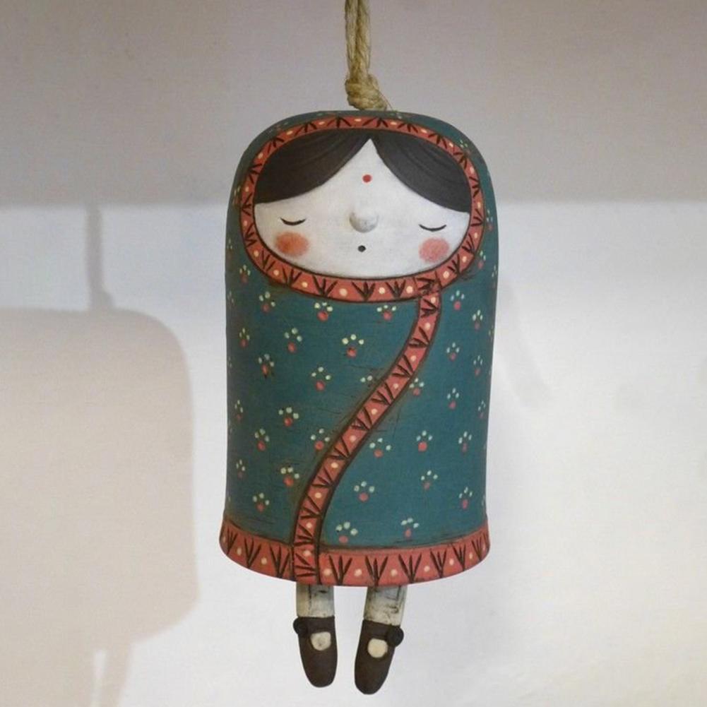 Pretty Hanging Windbell Charming Multicolor Windbell Art Craft Kids Windbell Party SUpplies Hanging Decoration