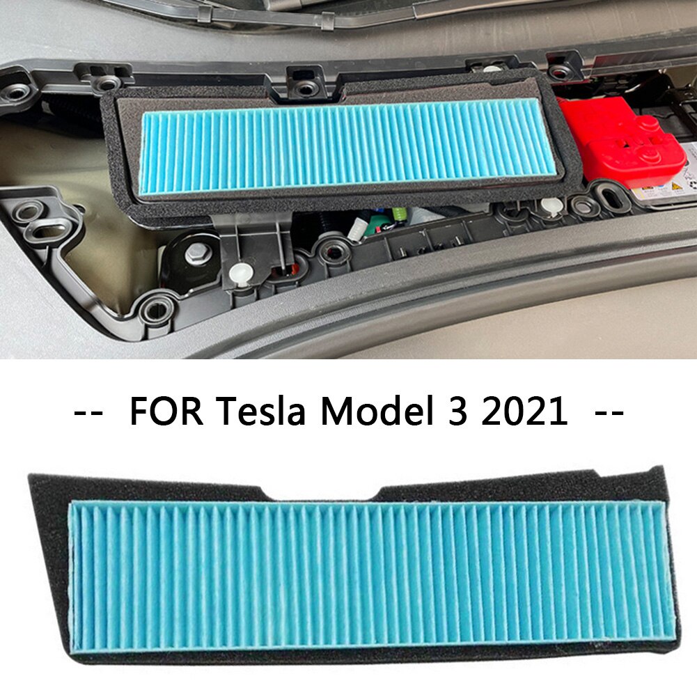 Auto Luchtinlaat Grille Beschermende Cover Voor Tesla Model 3 Airconditioning Intake Grille Inlaat Cover Filter Auto Accessoires