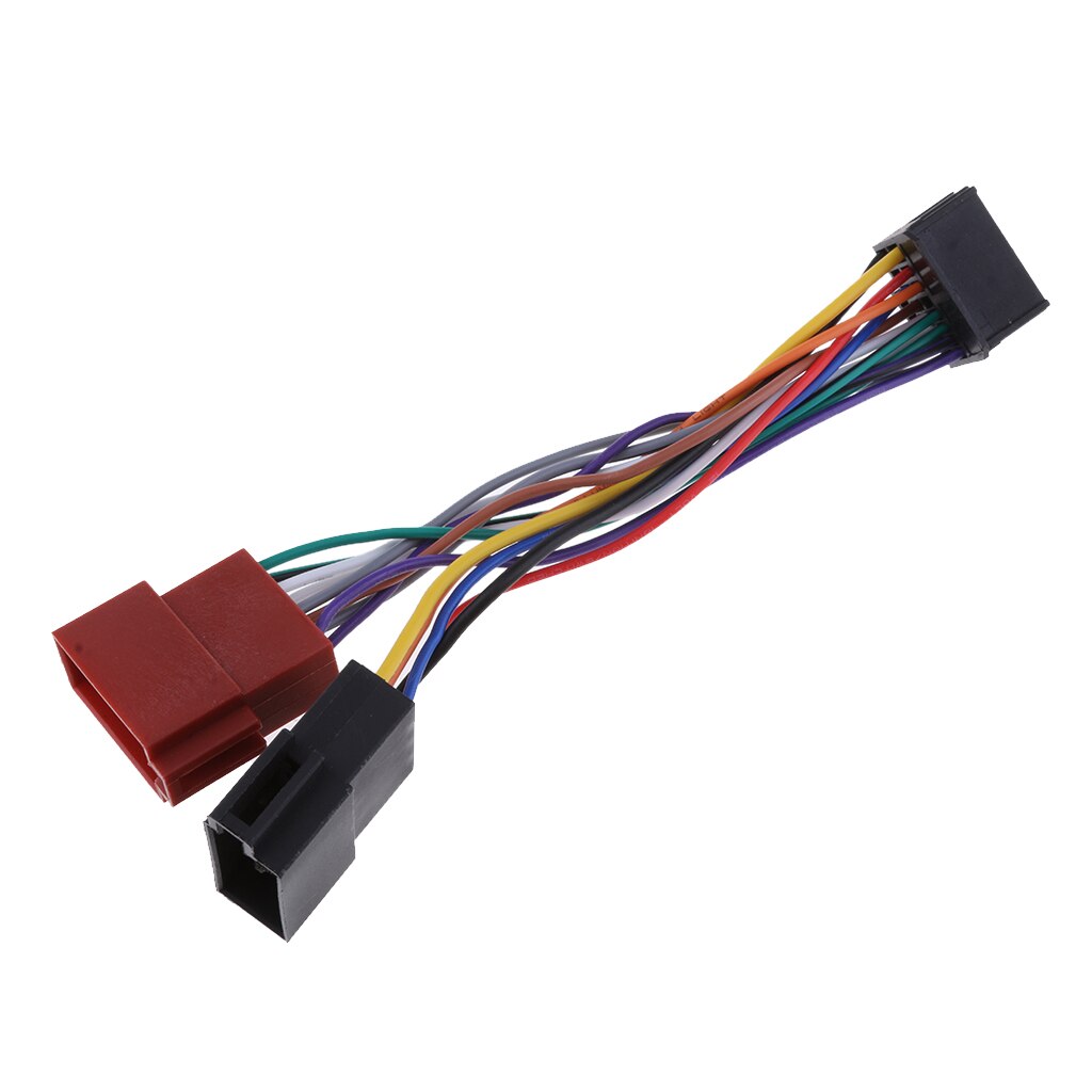 Til pioneer 16 -pin bil iso bly ledningsføring vævesele kabel