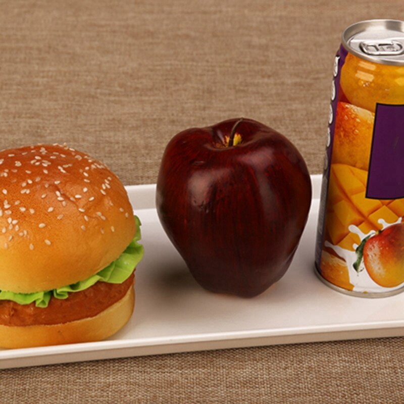 Plastic Fast Food Tray Restaurant Serving Trays For Tea/Cake Kitchen Bar Dinnerware European Hotel Long Plate Dessert Cake Tray