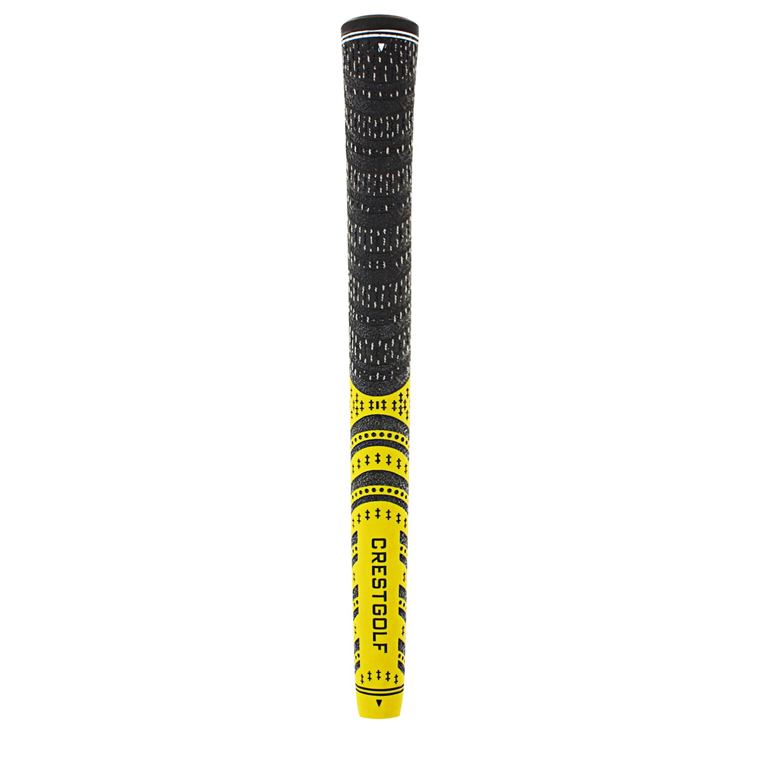 CRESTGOLF Multicolor peso ligero antideslizante de goma tamaño mediano Iron Golf Club Grips: YELLOW Midsize