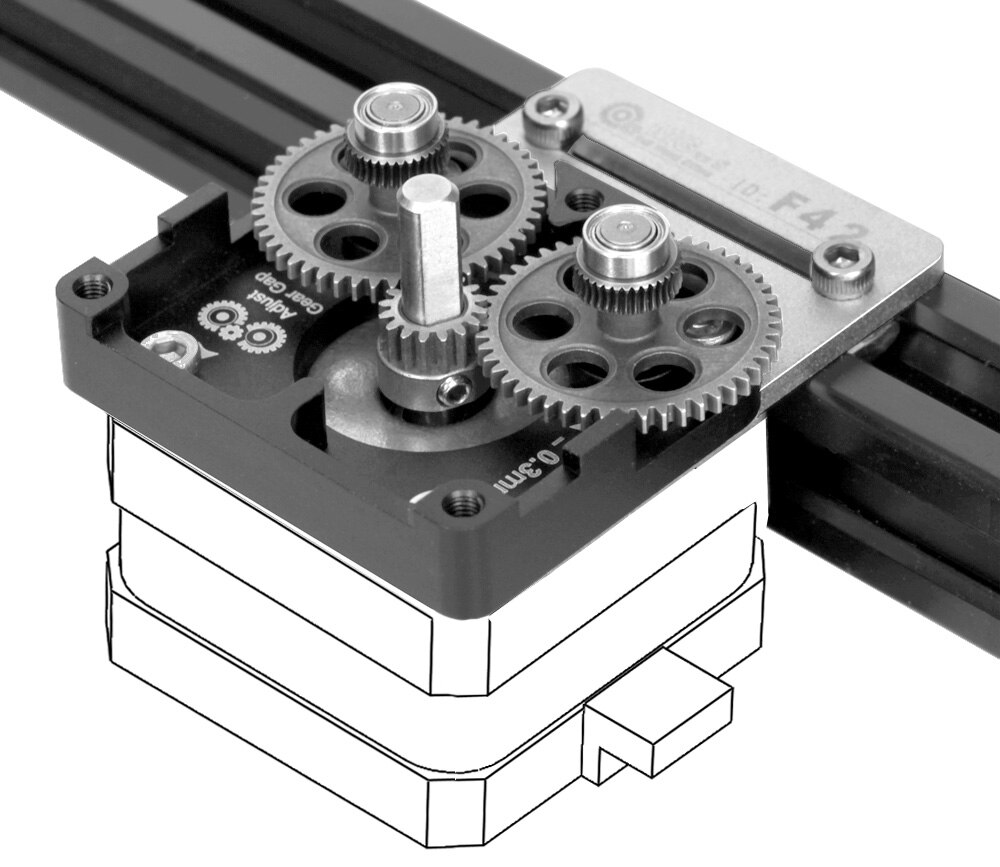 F2 Set OMG V2S Extruder Full Metal Dual Drive 2times Powe Extrusion For ENDER Upgrade Direct