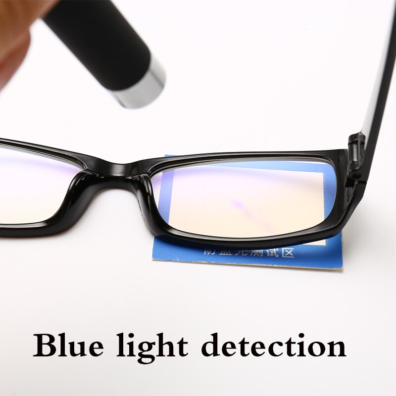 Anti-Blue Optoelectronic Computer Glasses Women's Anti-Eye Fatigue Computer Game Goggles Male/Female Harmful Shading Glasses