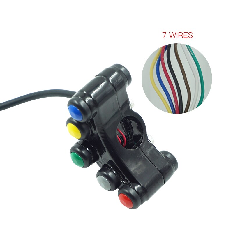 Aluminum 7 8 22mm Motorcycle Switches Handle Grandado Aluminum 7 8 22mm Motorcycle Switches Handle Grandado