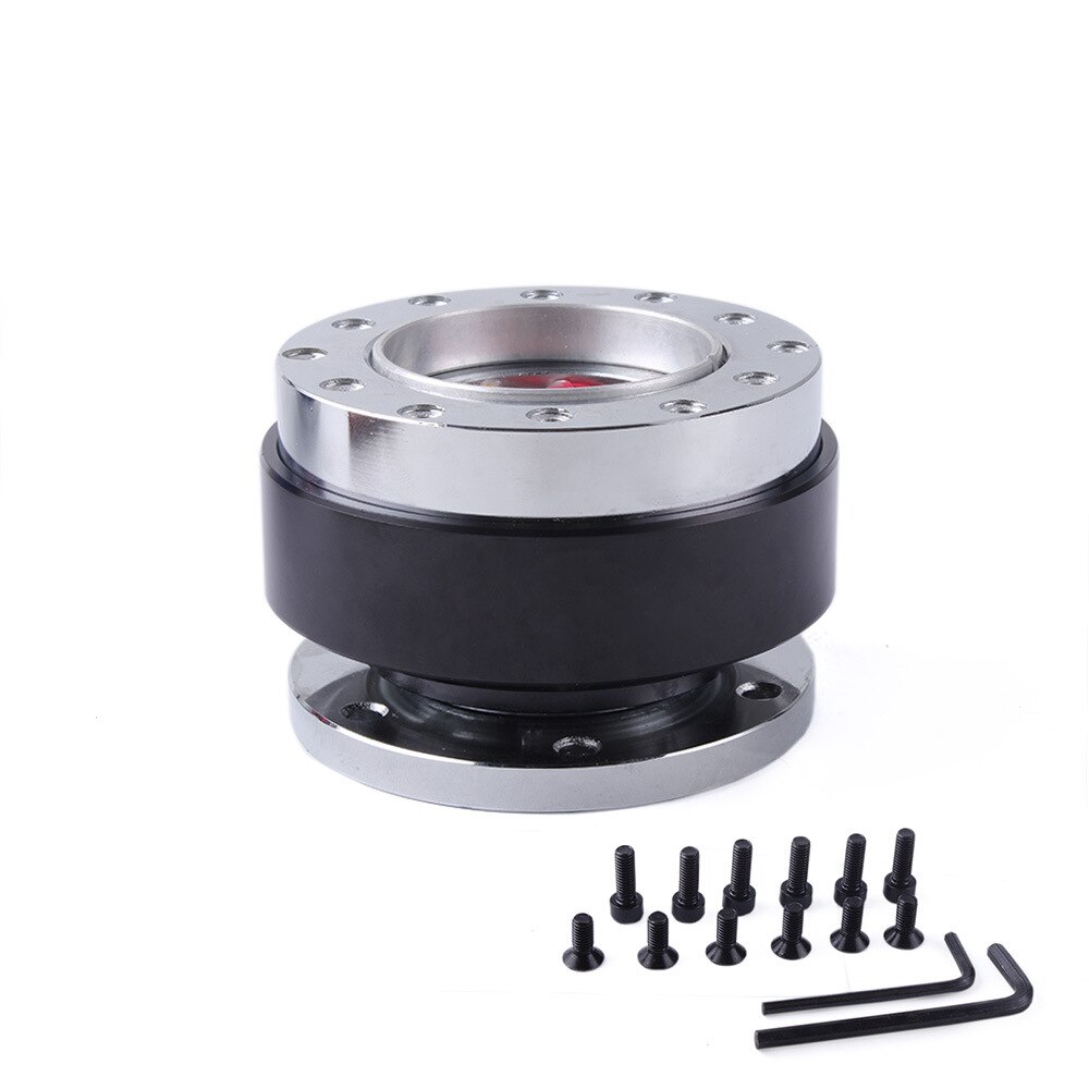 Metal Hub Adapter Boss kit Car Auto Steering Wheel Snap Off Quick Release