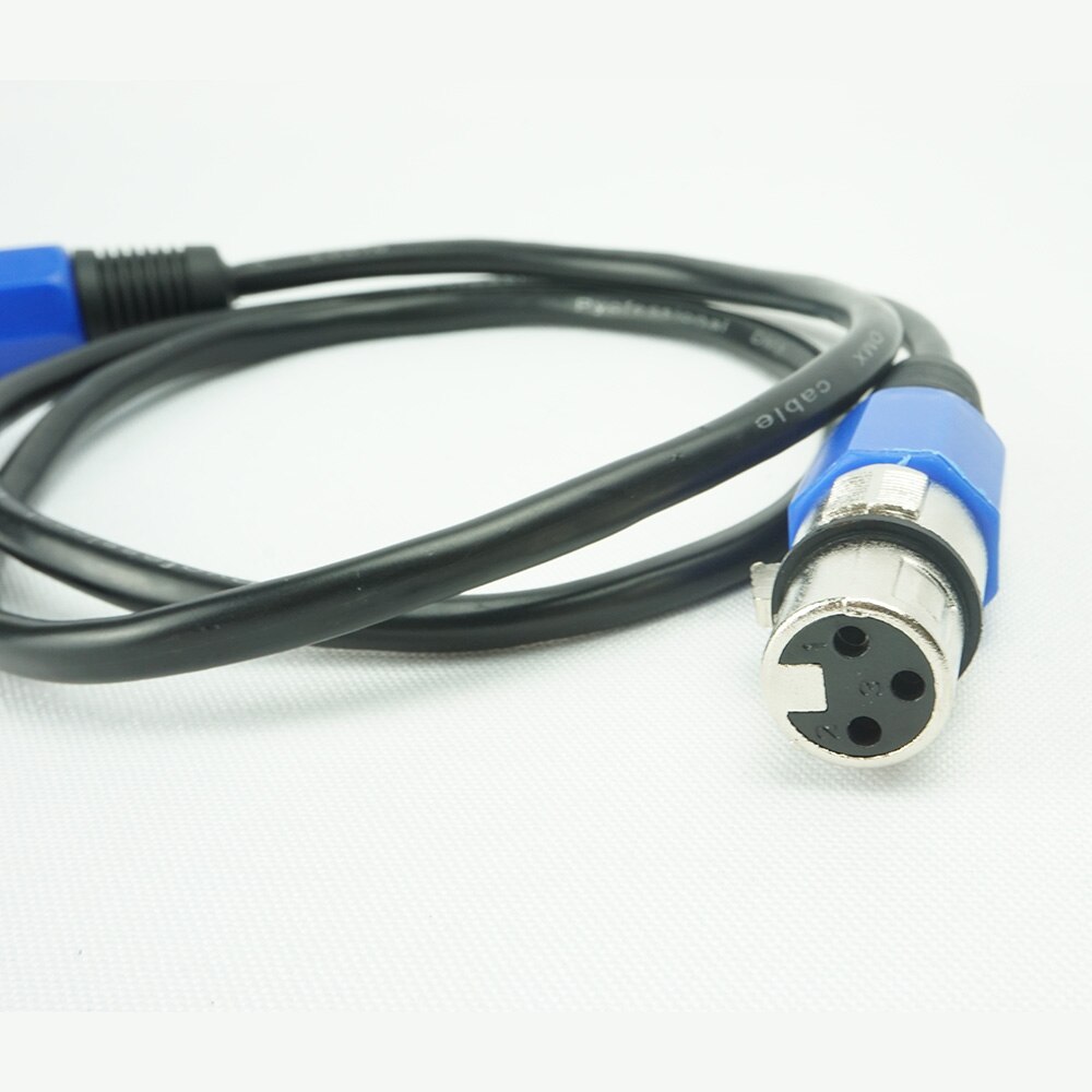 3-PIN DMX Signal Lines 1M 3-PIN XRL DMX Cable Stage Lighting Equipment