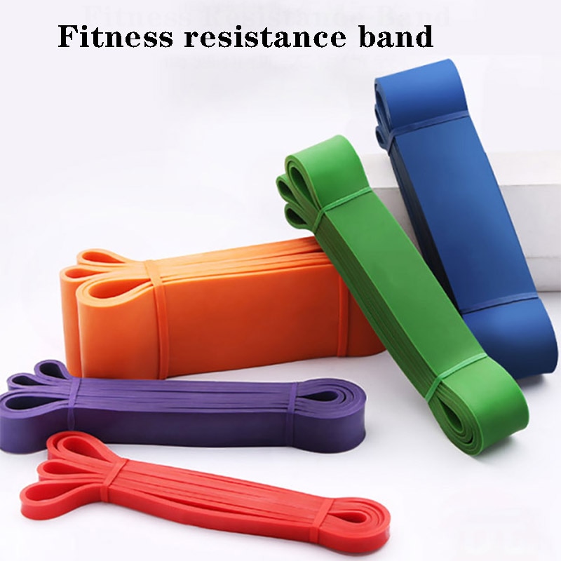 Latex fitness tyggegummi sløjfe modstandsbånd elastiske bånd til fitnessudstyr træning ekspander træning crossfit yoga bånd
