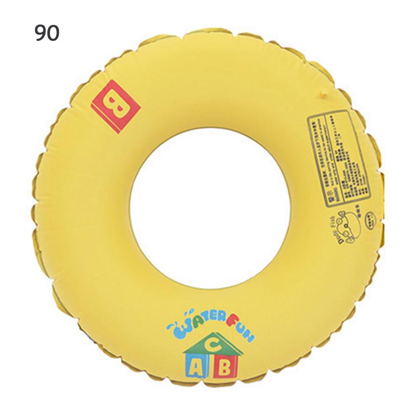 Summer Pool Beach Children's Swimming Ring Children's Summer Outdoor Toys Thick Scratch-resistant Swimming Ring Multiple Sizes: 90