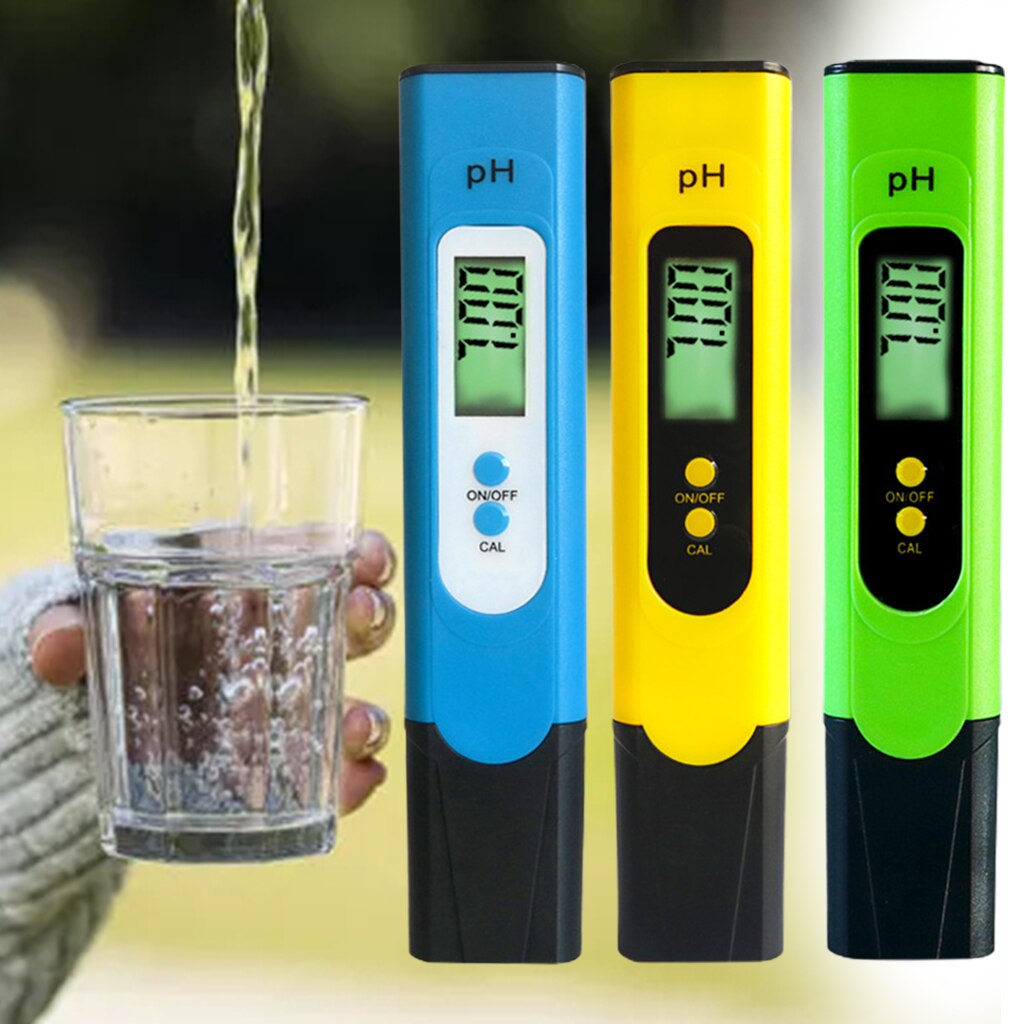 Digital PH Meter Pocket Size PH Meter 0.01 High Accuracy Resolution Water Tester with ATC 0-14 pH Measurement