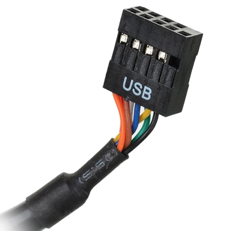 1Pc Moederbord Header Adapter Koord 19/20 Pin Usb 3.0 Female Naar 9 Pin Usb 2.0 Mannelijke