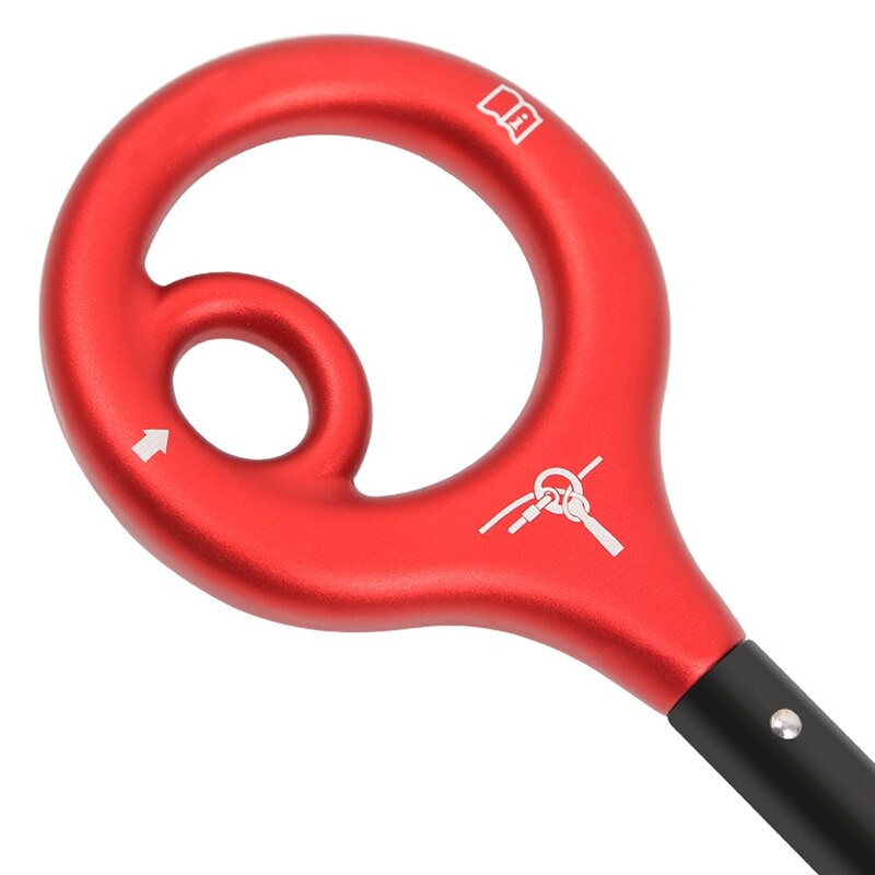 Climbing Ring Rope Descender Gear Belay Device Aluminum Alloy Rings Figure 9 Rock Climbing Descenders Outdoor Equipment