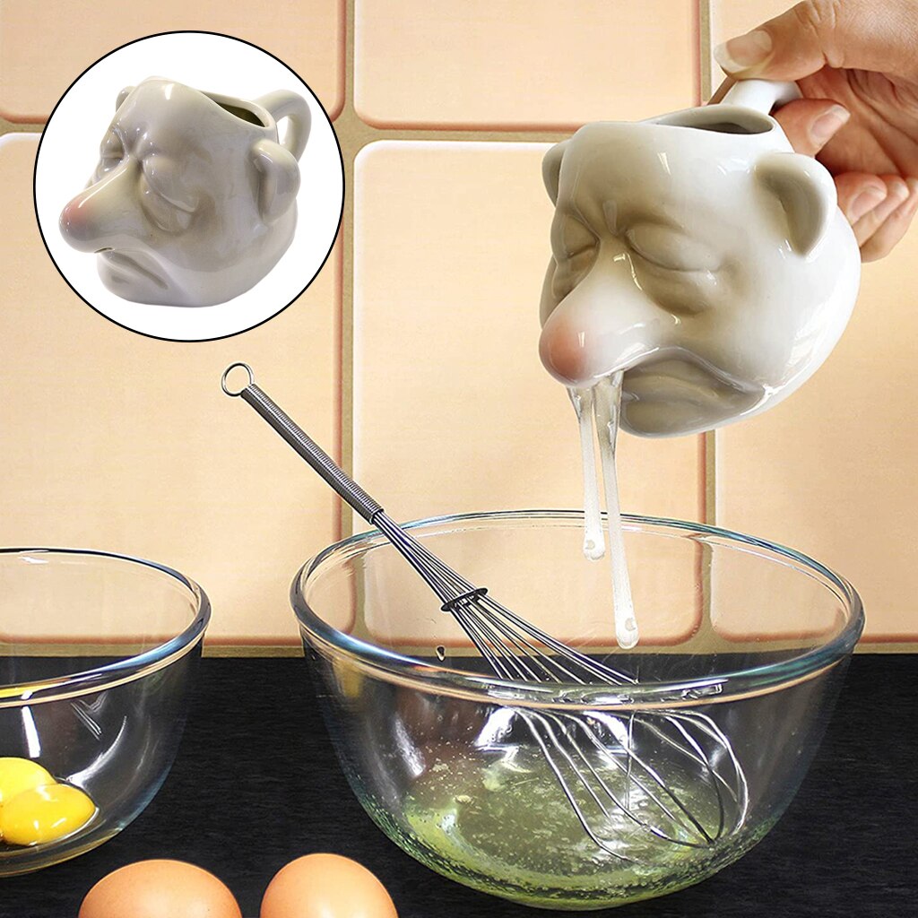 Cartoon Bogeyman Egg Separator Filter Simple Small for Kitchen Gadget Cooking Separation Assistant