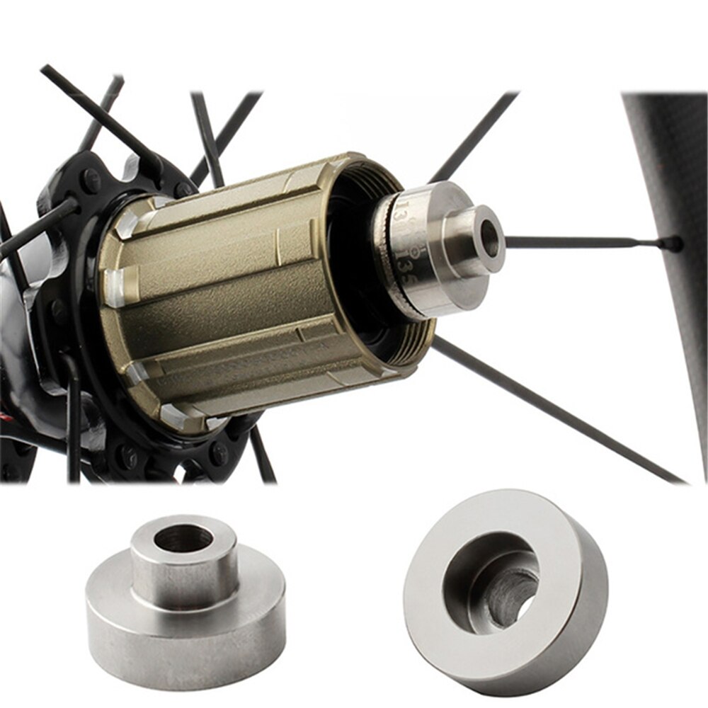 Bicycle Rear Hub Extension Seat Adapter 130 To 135mm Stainless Steel Hubs Convert Accessories Mountain Road Bike