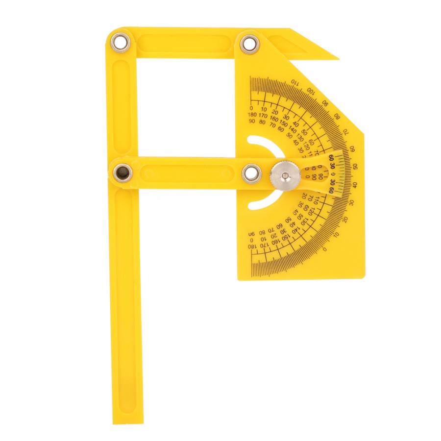 Hoekzoeker gradenboog goniometer 180 graden gradenboog hoekzoeker verstekmeter arm meetliniaal
