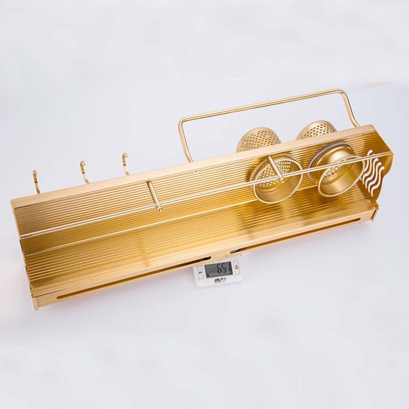 Cocina rangement de cuisine doré mur F | Stockage, espace de rangement, armoire à épices en aluminium et garde-manger, organisateurs