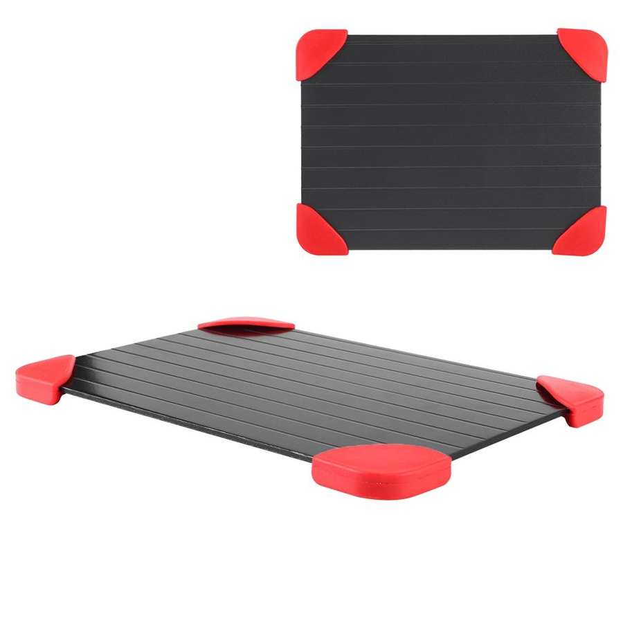 Fast Defrosting Tray Thaw Food Meat Fruit Quick Defrosting Plate Board Rectangle Quick Defrost Tray Kitchen Gadget Tool