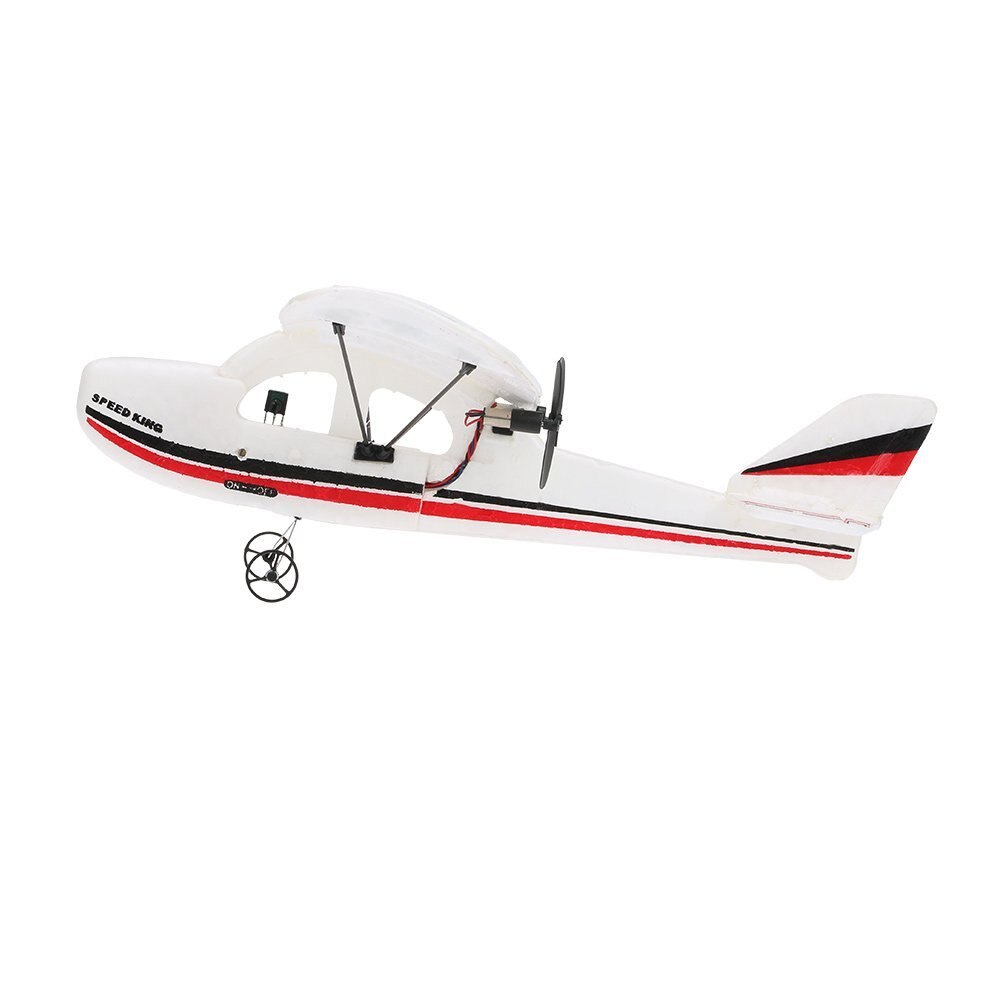 EBOYU (TM) RC TW-781 Cessna 2,4G 2CH RC Flugzeug 200mm Spannweite Mini EPP Infrarot-fernbedienung drinnen Drohnen RTF