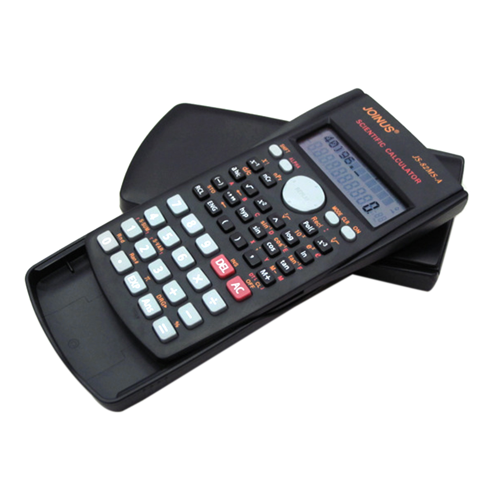 Multifunctional Scientific 2 Line LCD Display Calculator Portable Handheld Function Calculator 240 Functions