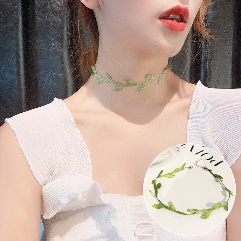 Koreaanse kraagjes groot kolye gothic vintage boho bloemenhalsband ketting sleutelbeenketting voor vrouwen met gouden verstelbare maat