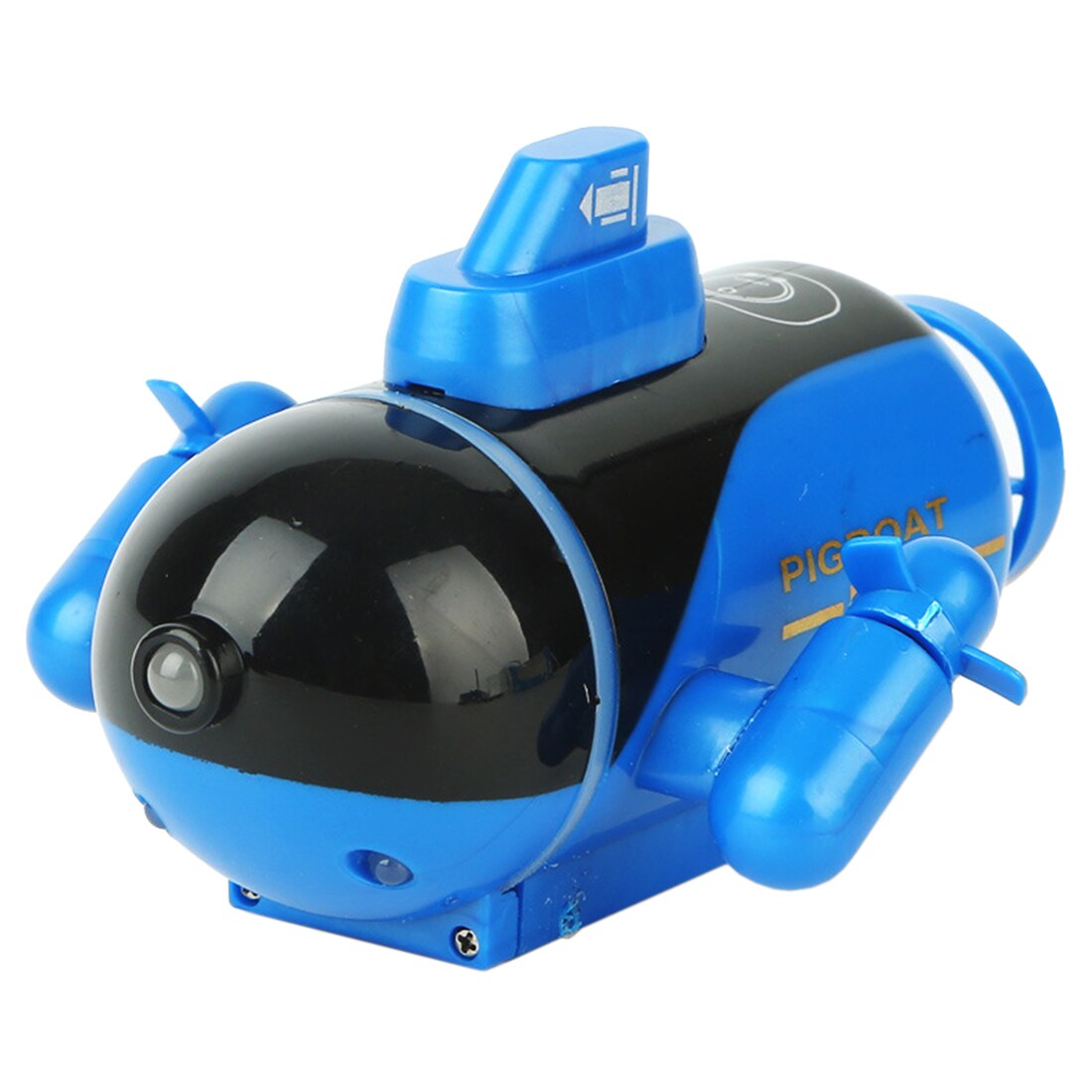 4 kanalen 40 MHz/27 MHZ Waterdichte Draadloze RC Boot Mini RC Boot Model RC Duiken Elektrische Speelgoed voor kinderen-Blauw