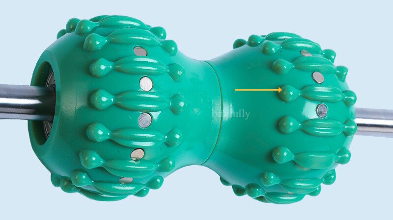 Multifunctional Magnet Massage Roller Back Shoulder Muscle Relief Spine Pinching, Back Push Acupressure Massage Roller