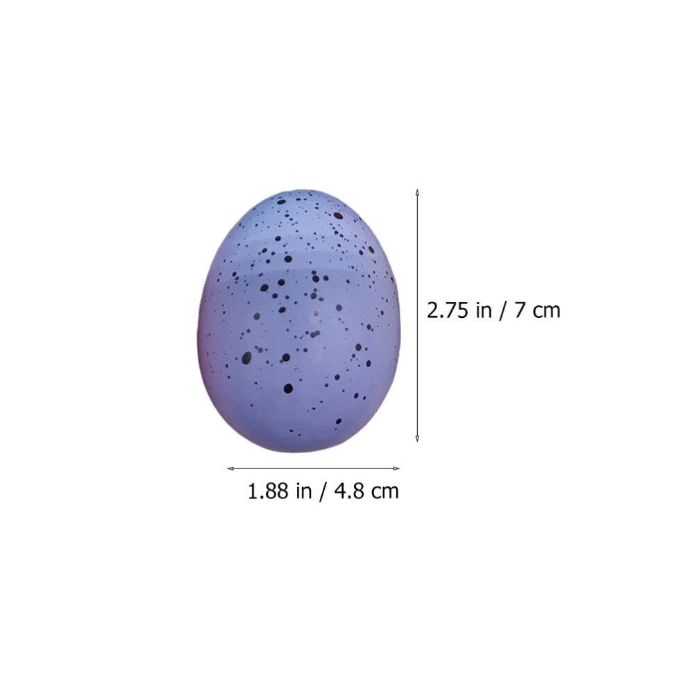 6Stck Ostern Ei Modelle Dekorative Ostern Requisiten Malerei Verzierungen (Mischfarbe)