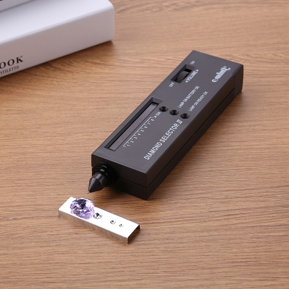 Diamond Gems Tester Pen Draagbare Gemstone Selector Tool Led Indicator Nauwkeurige Betrouwbare Sieraden Test Tool