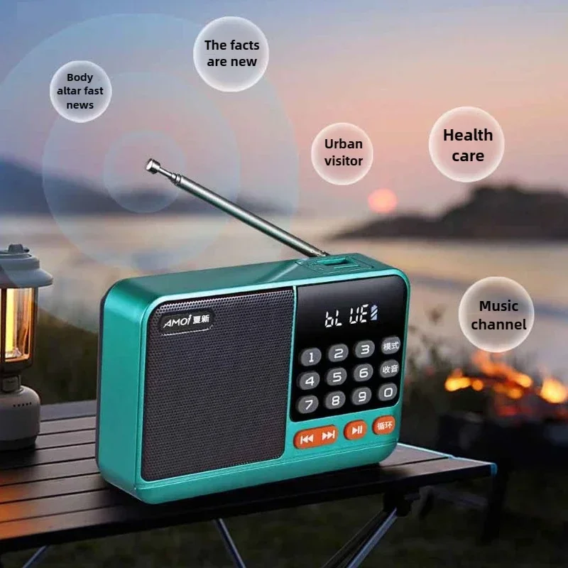 Radio Fm Dab Radios Portable Portátil Receiver Small Emergency Recargable Ham Bluetooth Sound Box Kuchenne Am Fm Mini Vintage
