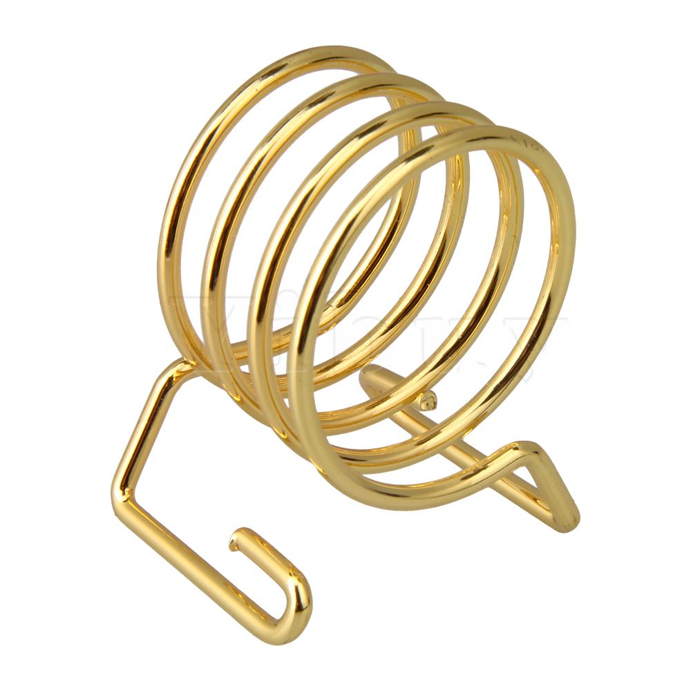 Golden 3.25cm Diameter Traditional Alto Saxophone Spring Ligature