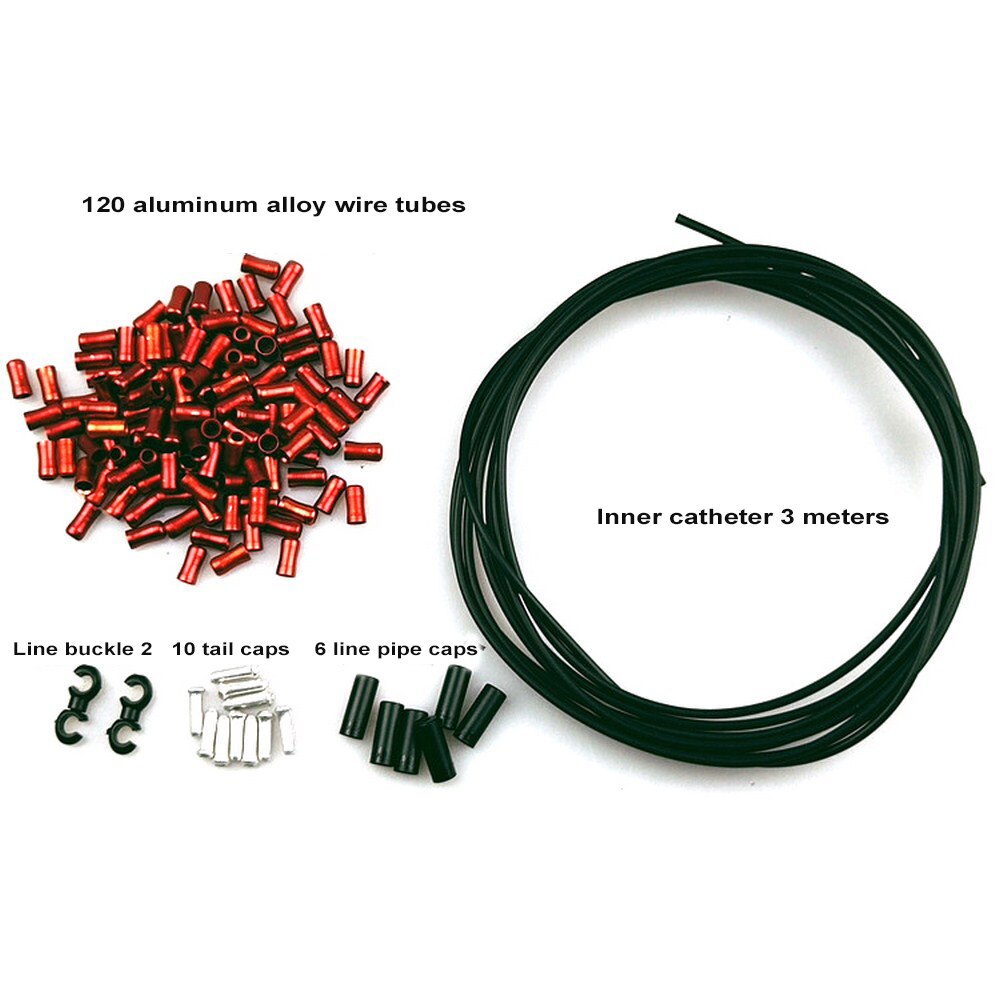 Fiets Cable End Caps Bike Draad End Caps Brake Derailleur Shifter Kabel Tips Crimps Mtb Fiets Lijn Behuizing Accessoires