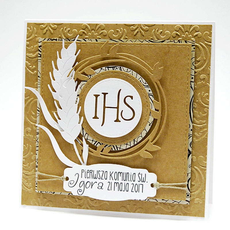 IHS Glory Trophy DIY Cutting Die Handmade Decoration Paper Card Photo Making Embossing Stencil Craft Scrapbooking Template