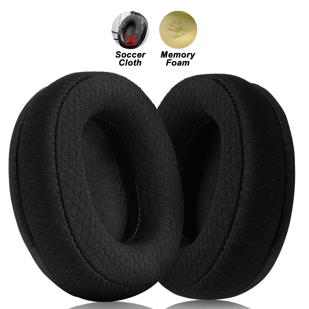 Reemplazo para SOUNDPEATS A6, almohadillas inalámbricas para diadema, almohadillas para auriculares, orejeras de proteína: Marfil