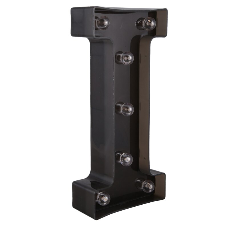 Newly Led Letters Numbers Lights Black Decorative Marquee Lamps for Events Wedding Party Birthday Home Bar