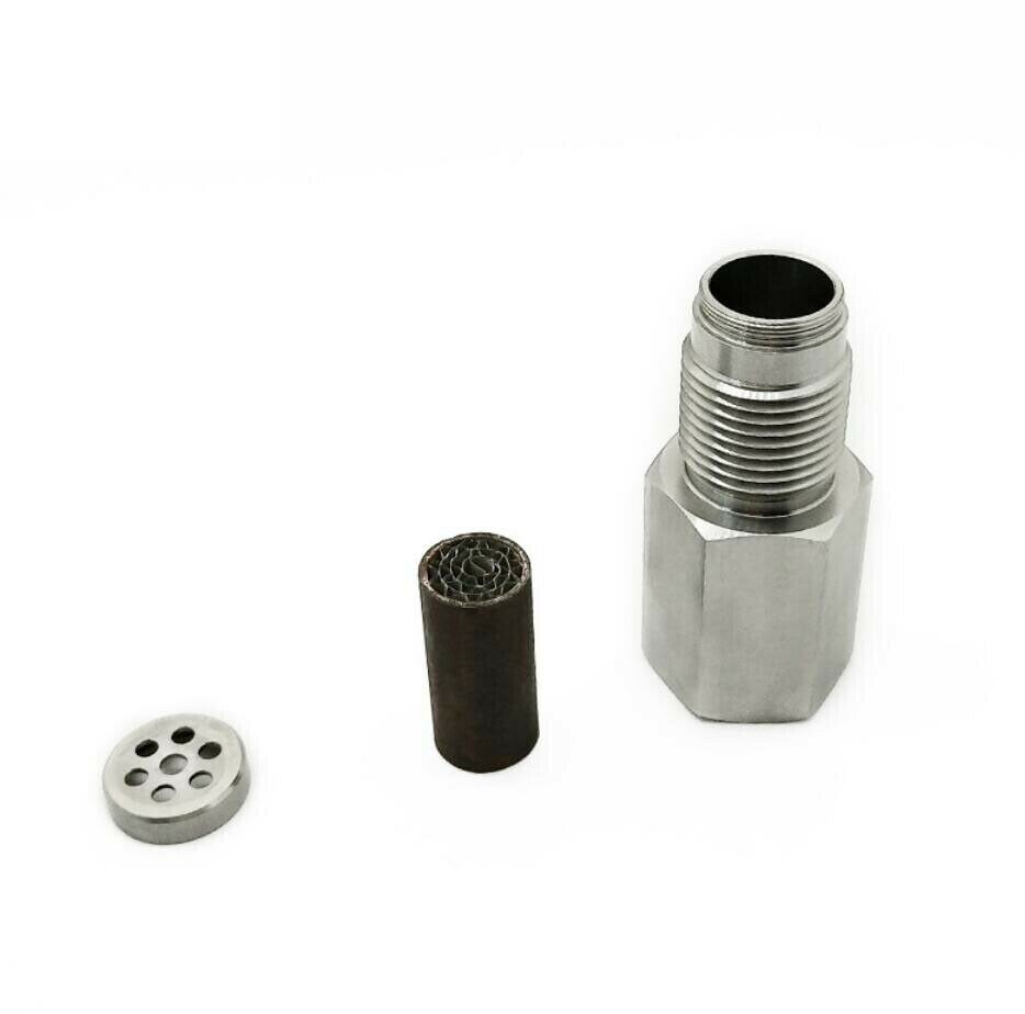 M18X1.5 Car O2 Sensor Spacer CEL eliminador Adaptador convertidor catalítico comprobar la luz del motor