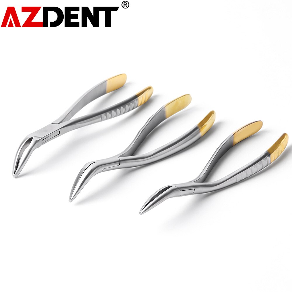 Dental Forceps Pliers Root Fragment Minimally Invasive Tooth Extraction Instrument Curved Maxillary Mandibular