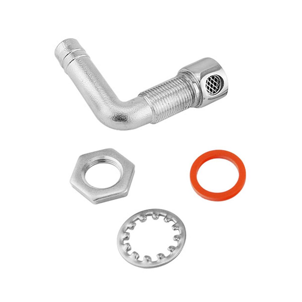 316 Stainless Steel Boat Marine Thru Hull Fuel Gas Tank Vent 90 Degree Elbow for 5/8 inch 16mm ID Hose