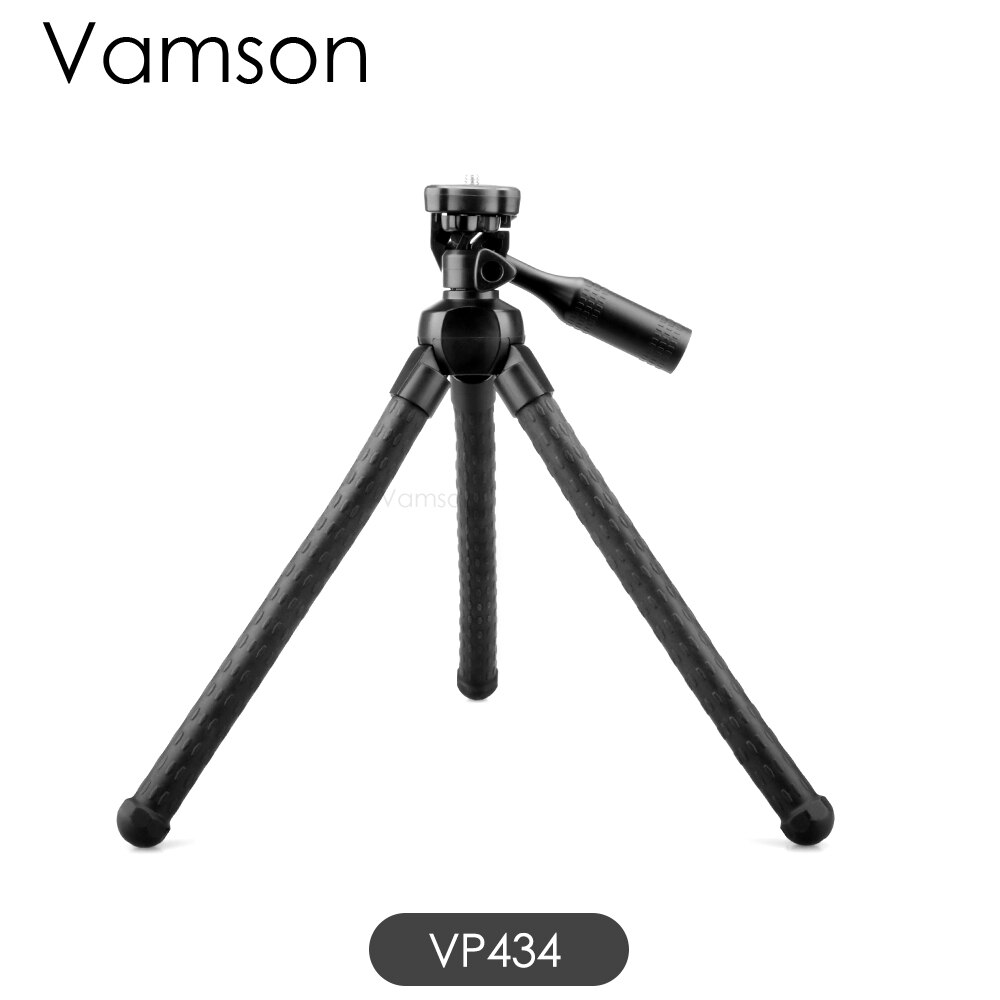 Vamson-trípode Flexible con control remoto inalámbrico para cámara de acción, accesorios para gopro 10 9, VP434: VP434