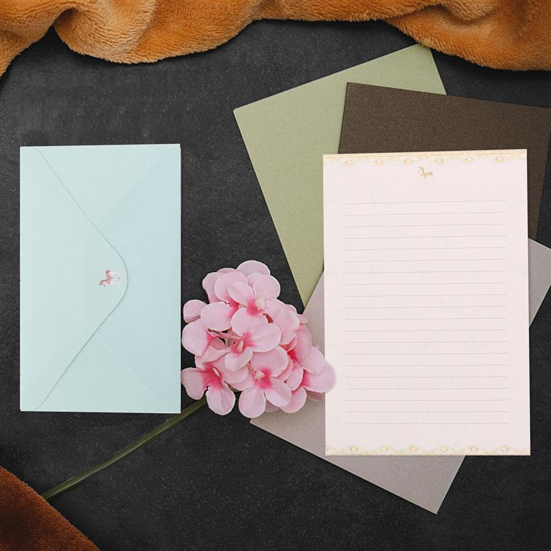 45pcs A5 Letter Writing Paper Stationery Letter Paper Envelope Kit